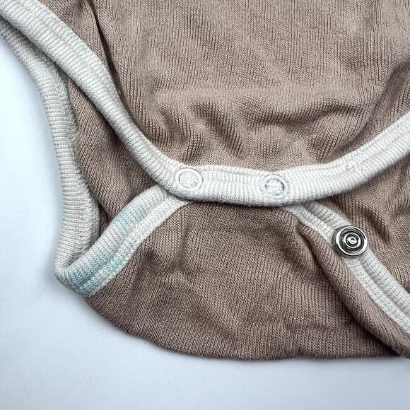 Little Wears Bamboo Ribbed Neutral Tank Bodysuit - Picture 2 of 6